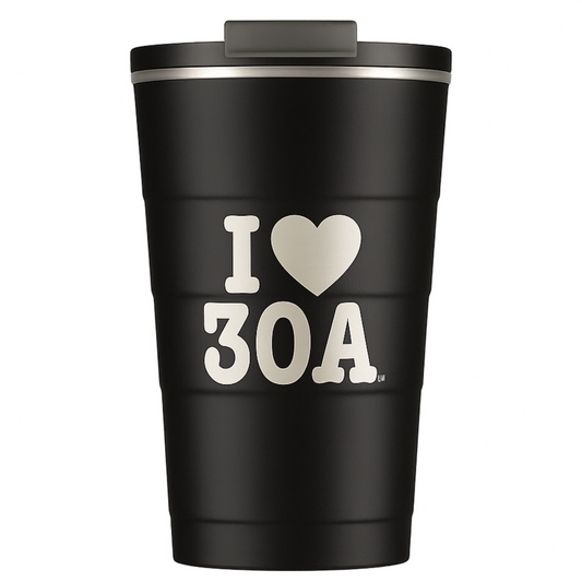 Black Pirani Insulated Tumbler