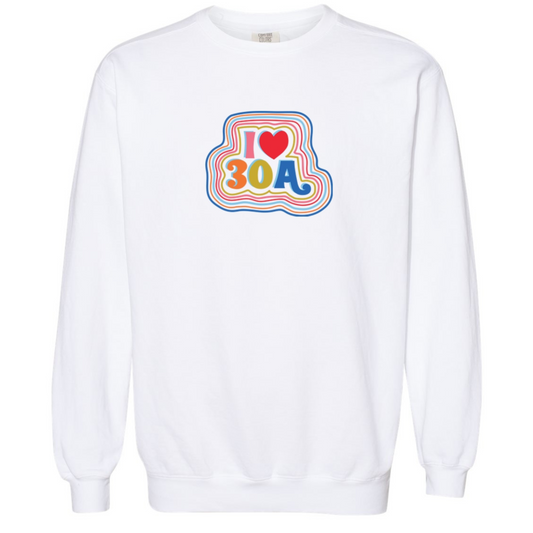Retro Sign Crewneck Sweatshirt