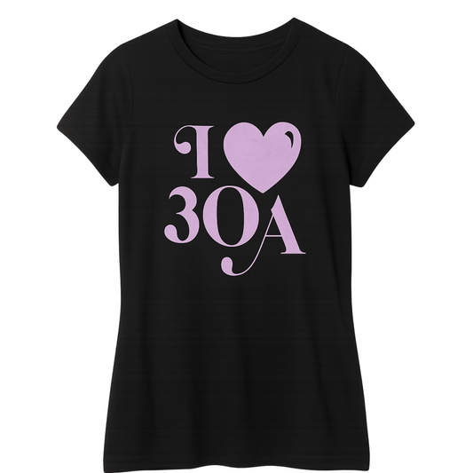 I ♥ 30A Statement Tee
